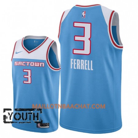 Maillot NBA Sacramento Kings Yogi Ferrell 3 2018-19 Nike City Edition Bleu Swingman - Enfant Maillot NBA Sacramento Kings Yogi Ferrell 3 2018-19 Nike City Edition Bleu Swingman - Enfant